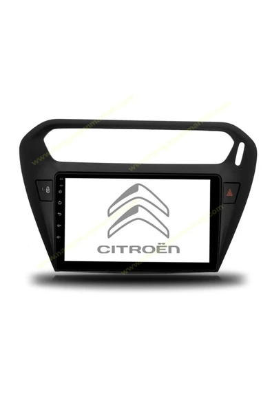 NAVMİNA CİTRROEN C-ELYSEE / PEUGEOT 301 UYUMLU SİYAH 9 İNÇ 6-128 GB MULTİMEDYA - Resim 4