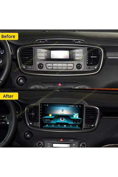 NAVMİNA KİA SORENTO 2015-2018 UYUMLU 10 İNÇ 4-64 GB MULTİMEDYA KAMERA - Resim 2