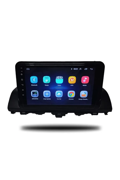 NAVMİNA Honda Accord 2018-2022 Uyumlu 9 inç 4-64 Gb Multimedya - Resim 4