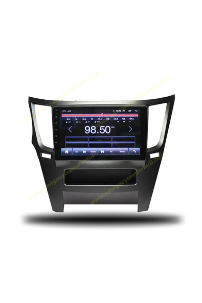 NAVMİNA Subaru Legacy 2010-2012 Uyumlu 9 Inç 6-128 Gb Multimedya - Resim 3