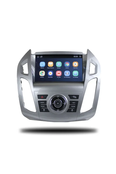 NAVMİNA Ford Transit Connect 2015-2018 Uyumlu 9 inç 4-64 Gb Multimedya - Resim 3