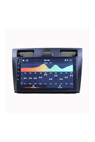 NAVMİNA Ford Fiesta 2006-2011 Uyumlu 9 inç SİYAH 6-128 GB Multimedya - Resim 3