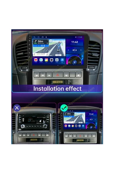 NAVMİNA KİA SORENTO 2007-2010 UYUMLU 9 İNÇ 6-128 GB MULTİMEDYA KAMERA
