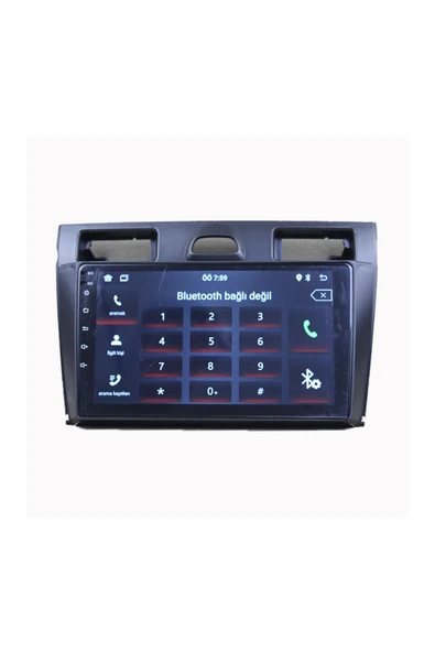 NAVMİNA Ford Fiesta 2006-2011 Uyumlu 9 inç SİYAH 4-64 GB Multimedya - Resim 5