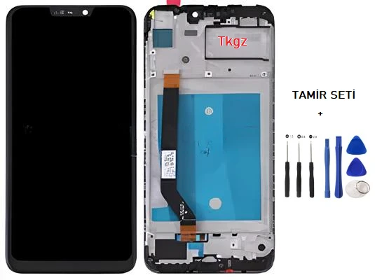 Honor 8C Uyumlu Lcd Ekran Dokunmatik SERVİS Orijinali ÇITALI + TAMİR SETİ