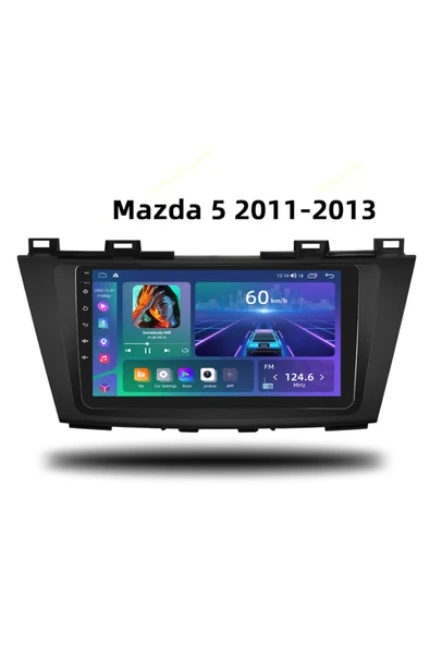 NAVMİNA MAZDA 5 2010-2013 UYUMLU 9 İNÇ 6-128 GB MULTİMEDYA KAMERA - Resim 2