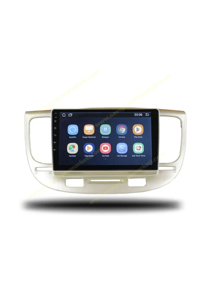 NAVMİNA KİA RİO 2004-2010 UYUMLU 9 İNÇ 6-128 GB MULTİMEDYA KAMERA - Resim 3