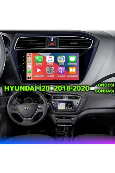 NAVMİNA HYUNDAİ İ20 2018-2020 UYUMLU 9 İNÇ 4-64GB MULTİMEDYA