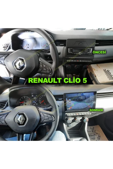 NAVMİNA RENAULT CLİO 5 2019-2024 UYUMLU 9 İNÇ 4-32 GB MULTİMEDYA - 3