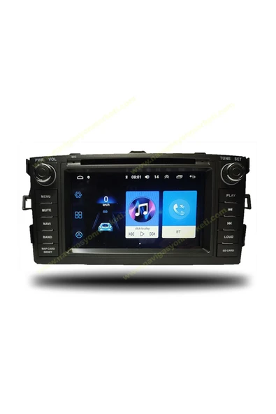 NAVMİNA TOYOTA AURİS 2007-2012 UYUM 7 İNÇ 2-32 GB MULTİMEDYA KAMERA