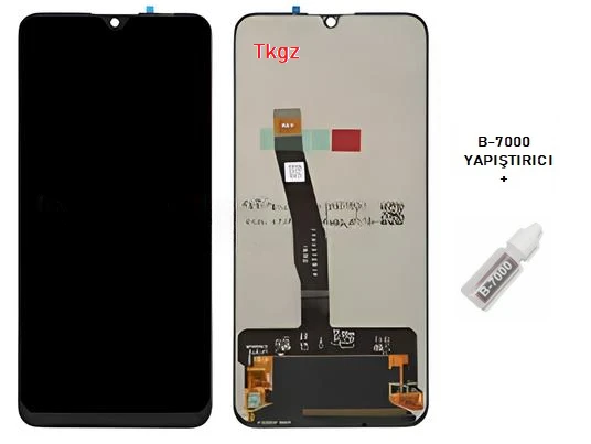 Huawei P Smart 2019 Uyumlu Lcd Ekran Dokunmatik SERVİS Orijinali + B-7000