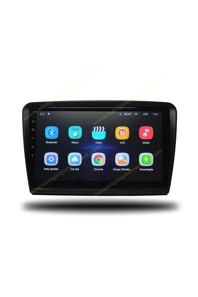 NAVMİNA SKODA SUPER B 2009-2014 UYUMLU 10 İNÇ 4-32 GB MULTİMEDYA - Resim 3
