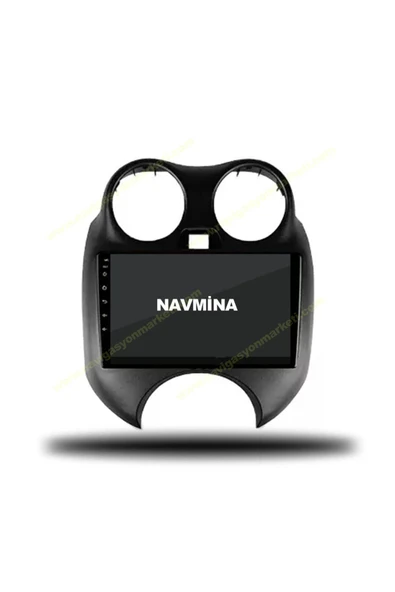 NAVMİNA NİSSAN MİCRA 2011-2013 UYUMLU 9 İNÇ 4-64GB MULTİMEDYA - Resim 3