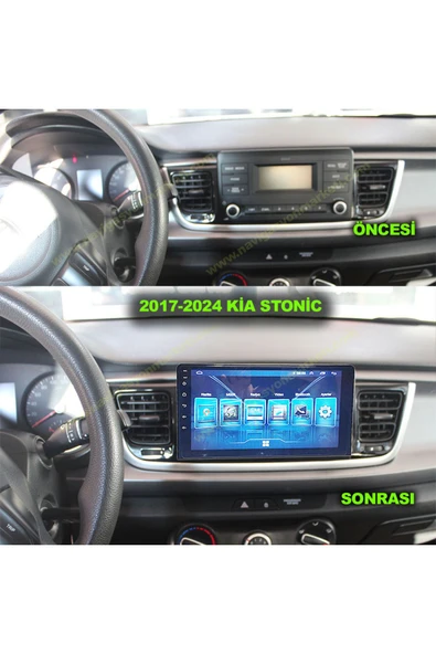 NAVMİNA KİA RİO STONİC 2017-2024 UYUMLU 9 İNÇ 4-64 GB MULTİMEDYA KAMERA - Resim 2