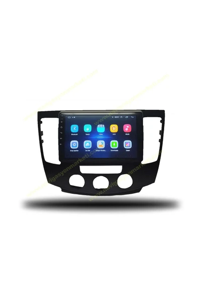 NAVMİNA Hyundai Sonata 2009-2012 Manuel Klima Uyumlu 9 inç 6-128 GB Multimedya - Resim 2