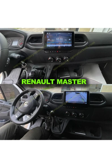 NAVMİNA RENAULT MASTER 2020-2024 UYUMLU 10 İNÇ 6-128 GB MULTİMEDYA - Resim 4