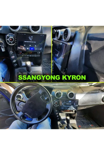 NAVMİNA SSANGYONG KYRON 2006-2012 UYUMLU 9 İNÇ 4-32 GB MULTİMEDYA - Resim 2