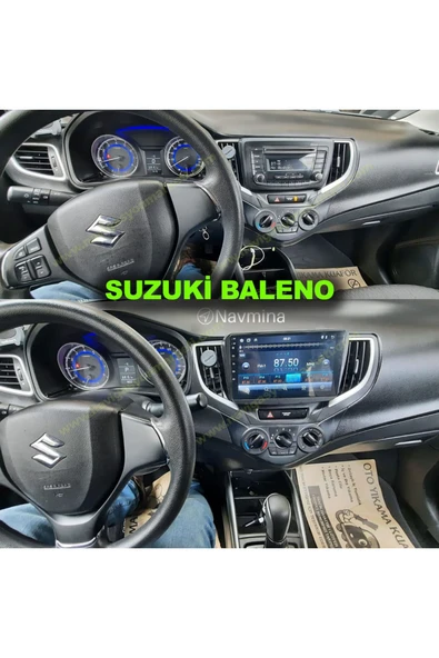 NAVMİNA SUZUKİ BALENO 2016-2022 UYUMLU 9 İNÇ 4-32 GB MULTİMEDYA - Resim 2