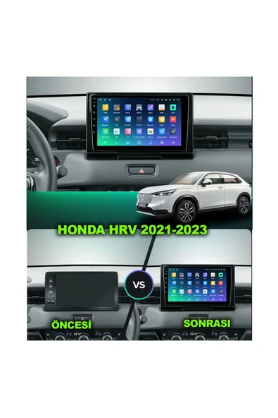 NAVMİNA Honda HRV 2021-2023 Uyumlu 10 inç 6-128 GB Multimedya