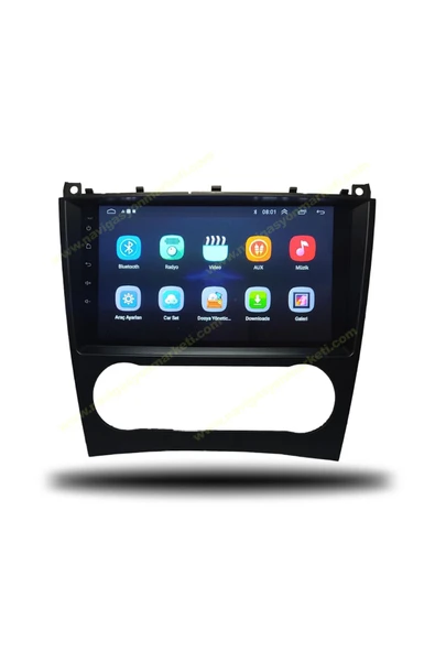 NAVMİNA MERCEDES C W203 1999-2004 UYUMLU 9 İNÇ 6-128 GB MULTİMEDYA KAMERA - Resim 4