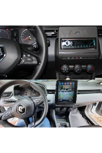 NAVMİNA RENAULT CLİO 5 2019-2024 UYUMLU 9.7 İNÇ TESLA 4-64 GB MULTİMEDYA - 2