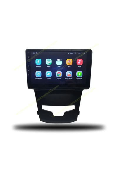 NAVMİNA SSANGYONG KORANDO 2014 + UYUMLU 9 İNÇ 4-32 GB MULTİMEDYA - Resim 3