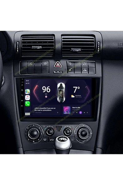 NAVMİNA MERCEDES C W203 1999-2004 UYUMLU 9 İNÇ 6-128 GB MULTİMEDYA KAMERA