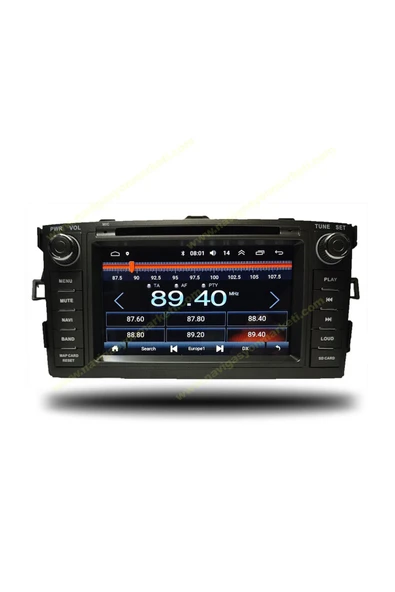 NAVMİNA TOYOTA AURİS 2007-2012 UYUM 7 İNÇ 2-32 GB MULTİMEDYA KAMERA - 3