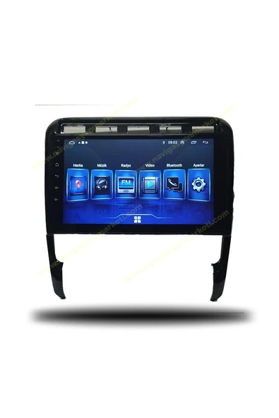 NAVMİNA PORSCHE CAYENNE 2003-2010 UYUMLU 9 İNÇ 6-128 GB MULTİMEDYA - Resim 2