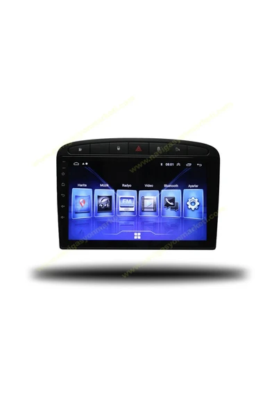 NAVMİNA PEUGEOT 308 2007-2013 UYUMLU 9 İNÇ 6-128 GB MULTİMEDYA - Resim 2