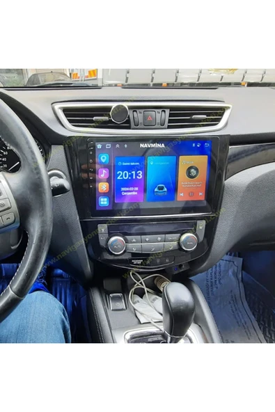 NAVMİNA NİSSAN QASHQAİ X-TRAİL 2014-2021 UYUMLU UNİVERSAL 10 İNÇ 6-128 GB MULTİMEDYA