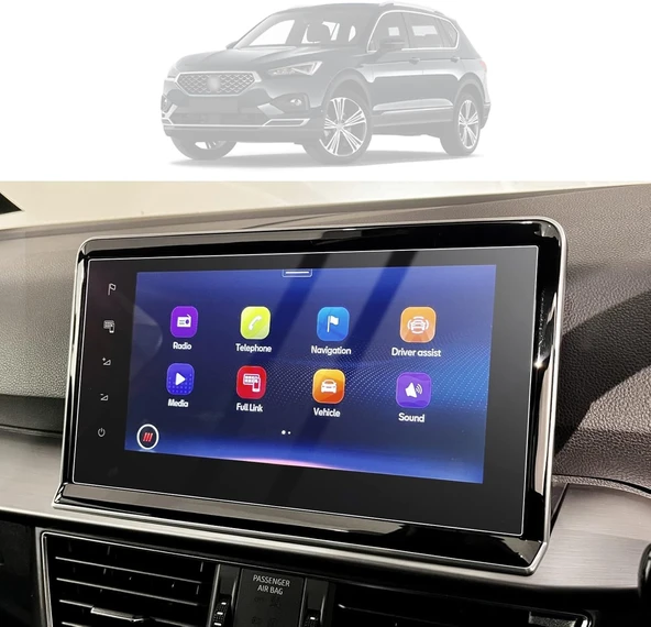 Seat Cupra Formentor Makyajlı Kasa 12.9 inç Navigasyon Uyumlu 9H Nano Ekran Koruyucu 2024 ürün görseli 1