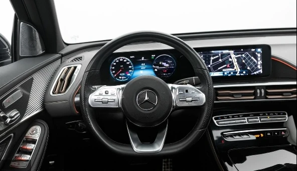 Mercedes EQC Navigasyon ve Bilgi Ekranı 9h Nano Ekran Koruyucu 2021 - 2024