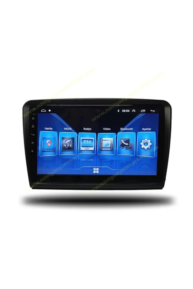 NAVMİNA SKODA SUPER B 2009-2014 UYUMLU 10 İNÇ 4-32 GB MULTİMEDYA ürün görseli