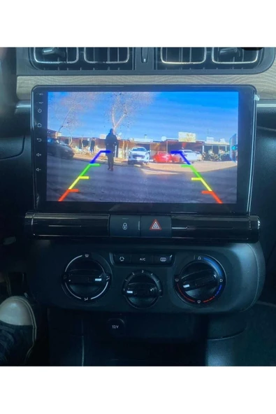 NAVMİNA Citroen C3 2020-2014 Uyumlu 4-64 gb 10 inç Siyah Çerçeveli Multimedya - 2