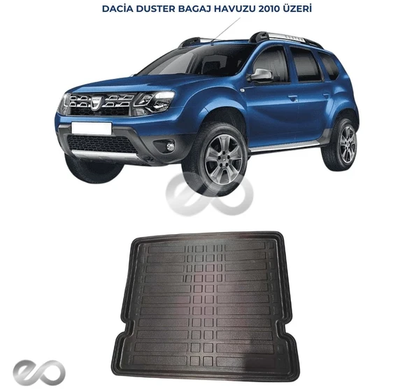 Dacia Duster 4x4 Bagaj Havuzu Paspası 2010-2023 Arası - 4