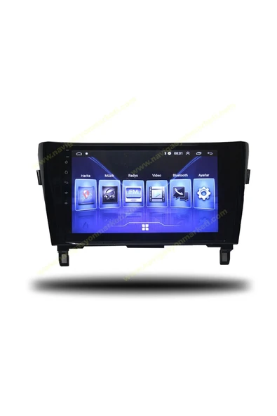 NAVMİNA NİSSAN QASHQAİ X-TRAİL 2014-2021 UYUMLU UNİVERSAL 10 İNÇ 6-128 GB MULTİMEDYA - 2