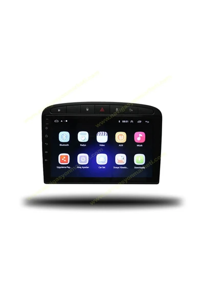NAVMİNA PEUGEOT 308 2007-2013 UYUMLU 9 İNÇ 4-64 GB MULTİMEDYA - Resim 4