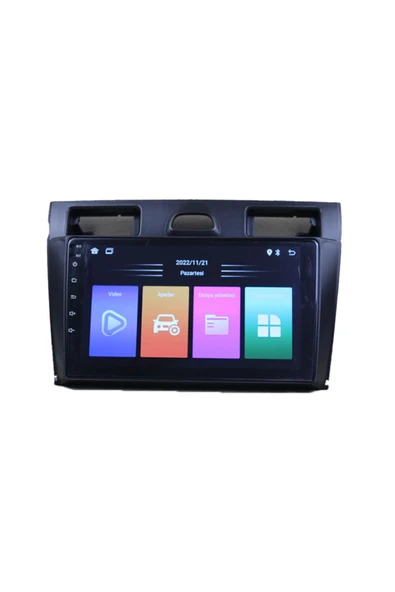 NAVMİNA Ford Fiesta 2006-2011 Uyumlu 9 inç SİYAH 4-64 GB Multimedya - Resim 6