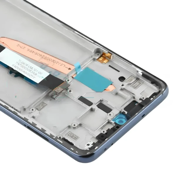 Xiaomi POCO X3 NFC Uyumlu Lcd Ekran Dokunmatik SERVİS Orijinali ÇITALI SİYAH + TAMİR SETİ - 2