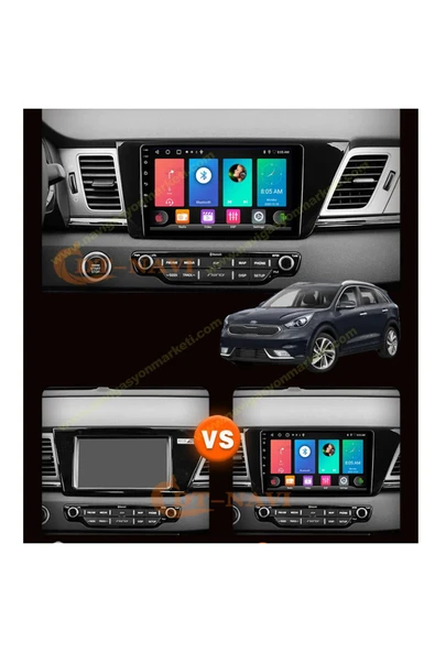 NAVMİNA KİA NİRO UYUMLU 9 İNÇ 6-128 GB MULTİMEDYA KAMERA - Resim 2