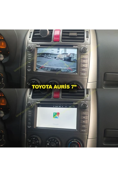 NAVMİNA TOYOTA AURİS 2007-2012 UYUM 7 İNÇ 2-32 GB MULTİMEDYA KAMERA - 2