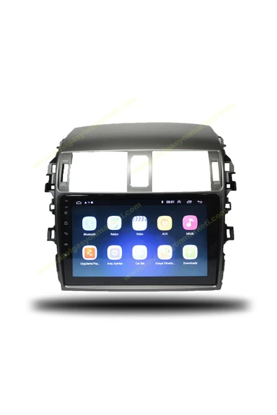 NAVMİNA TOYOTA COROLLA 2007-2011 UYUMLU 9 İNÇ 4-32 GB MULTİMEDYA - Resim 3