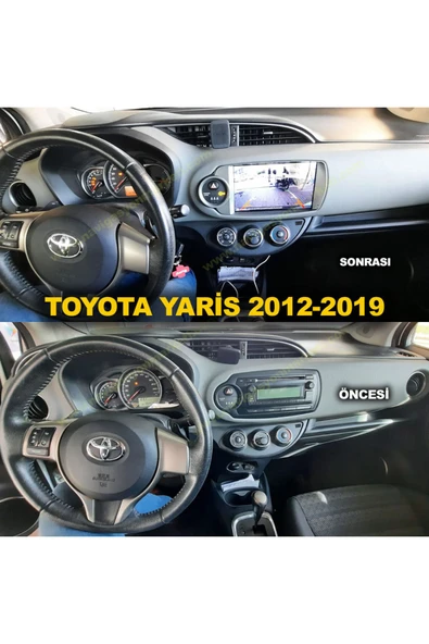 NAVMİNA TOYOTA YARİS 2012-2019 UYUMLU 9 İNÇ 4-32 GB MULTİMEDYA - Resim 2