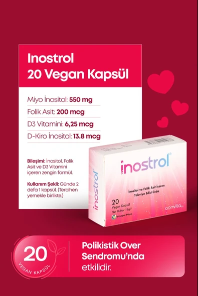 İNOSTROL 20 VEGAN KAPSÜL - 3