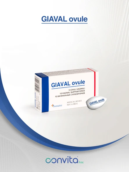 GIAVAL HYALURONİK ASİT 10 VAJİNAL OVÜL