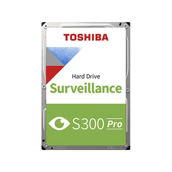 Toshiba S300 PRO 3.5" 10TB 512MB 7200RPM MD10ADA10TV SATA3 Güvenlik Sabit Disk