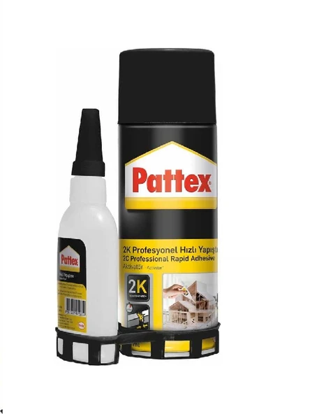PATTEX 2K HIZLI KATALİZÖRLÜ YAPIŞTIRICI 200 ML + 35 ML ürün görseli