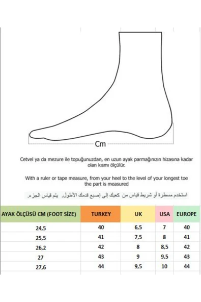 Amed Spor OMAN Erkek Ortopedik Günlük Bağcıklı Sneaker Spor Ayakkabı - 24