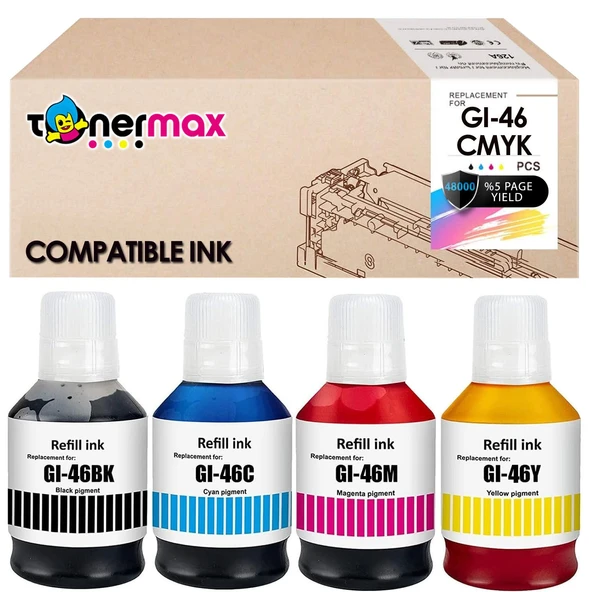 Canon GX6050 Muadil Mürekkep Takım / GI-46